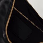 Borsa Calvin Klein PINCHED SOFT CRESCENT LG Nero - Foto 5
