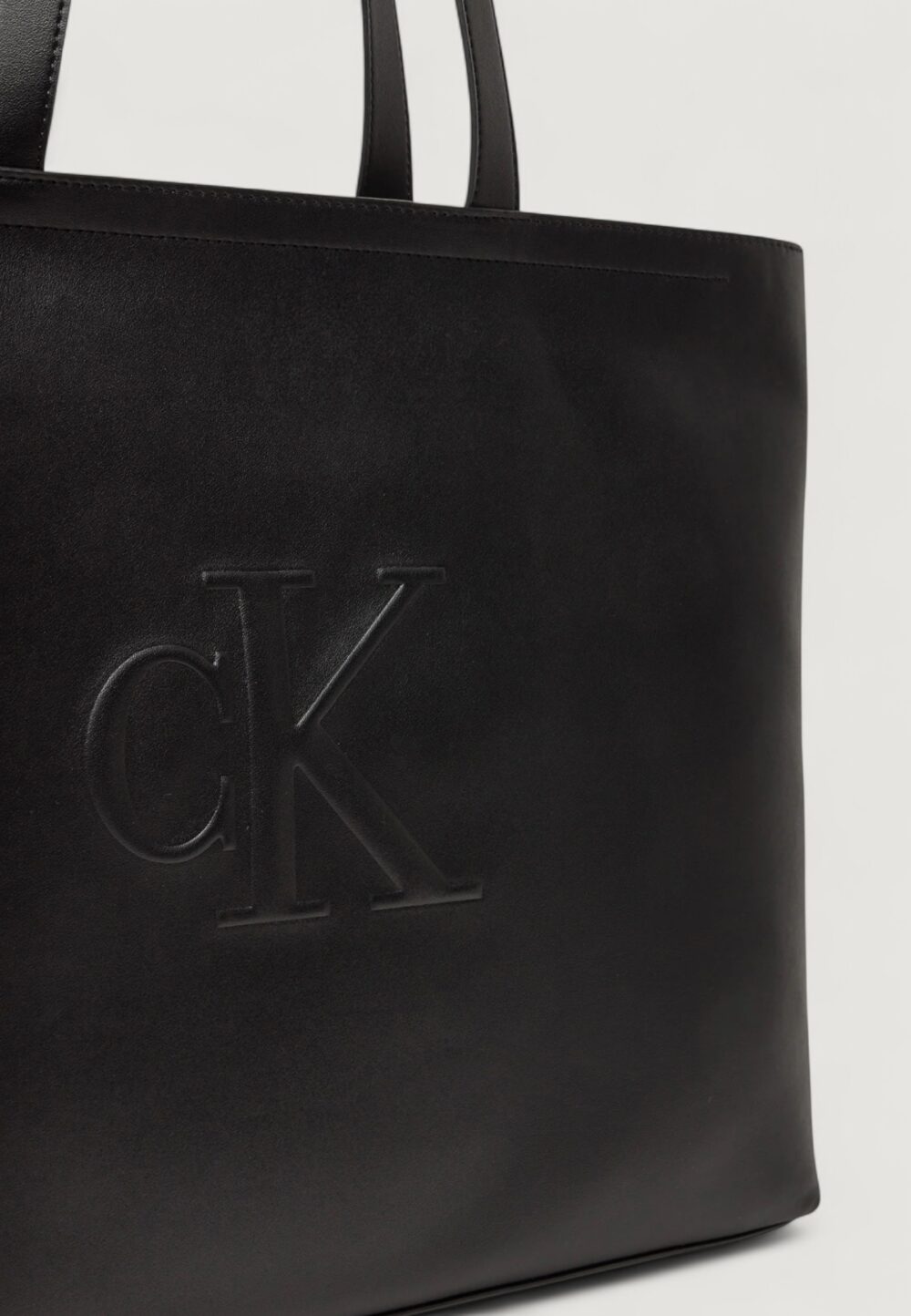 Borsa Calvin Klein SCULPTED SLIM TOTE Nero - Foto 2