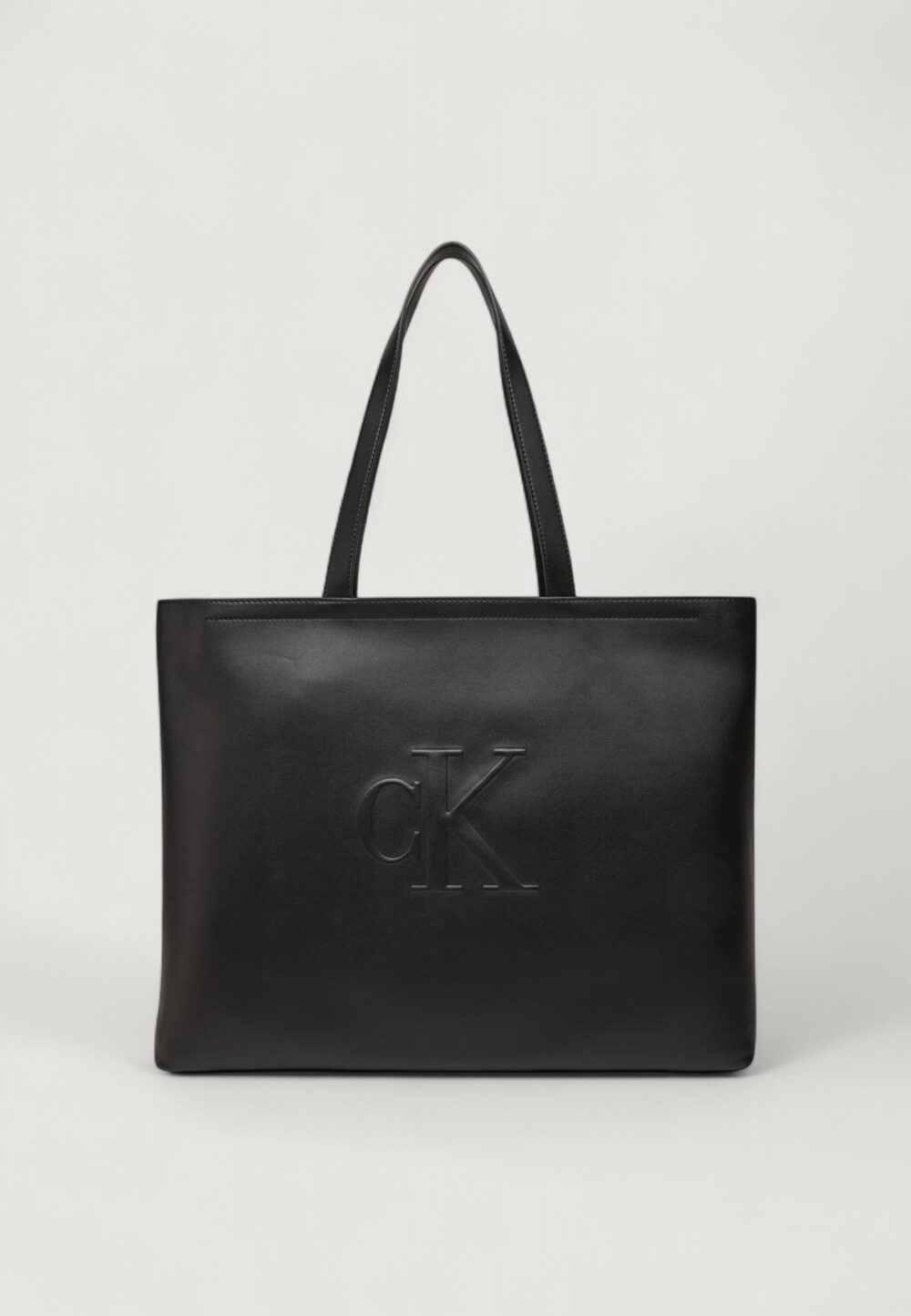 Borsa Calvin Klein SCULPTED SLIM TOTE Nero - Foto 1