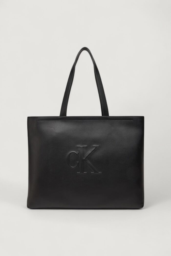 Borsa Calvin Klein SCULPTED SLIM TOTE Nero – LV04K3070G