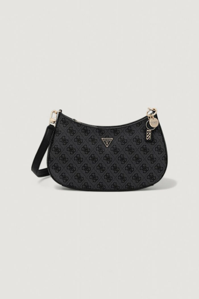 Borsa Guess NOELLE II TOP ZIP SHOULDER BAG Antracite – HWBG96 72180