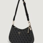 Borsa Guess NOELLE II TOP ZIP SHOULDER BAG Antracite - Foto 2