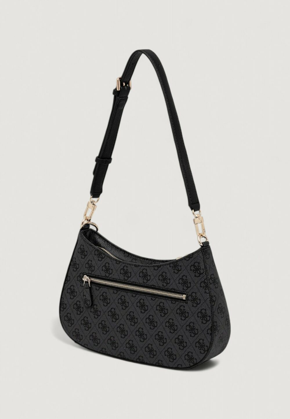 Borsa Guess NOELLE II TOP ZIP SHOULDER BAG Antracite - Foto 3