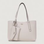 Borsa Guess BRENTON TOTE Bianco - Foto 1