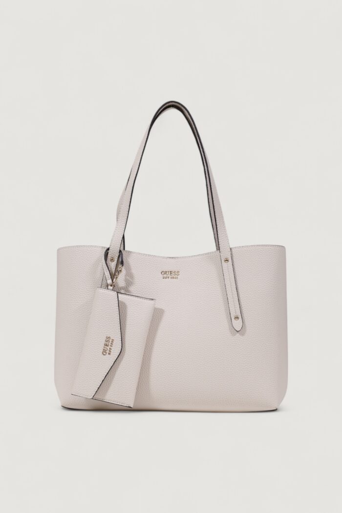Borsa Guess BRENTON TOTE Bianco – HWPG96 48230