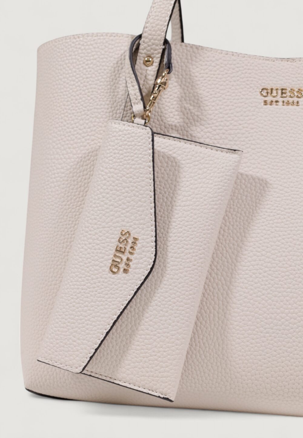 Borsa Guess BRENTON TOTE Bianco - Foto 4