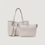 Borsa Guess BRENTON TOTE Bianco - Foto 2