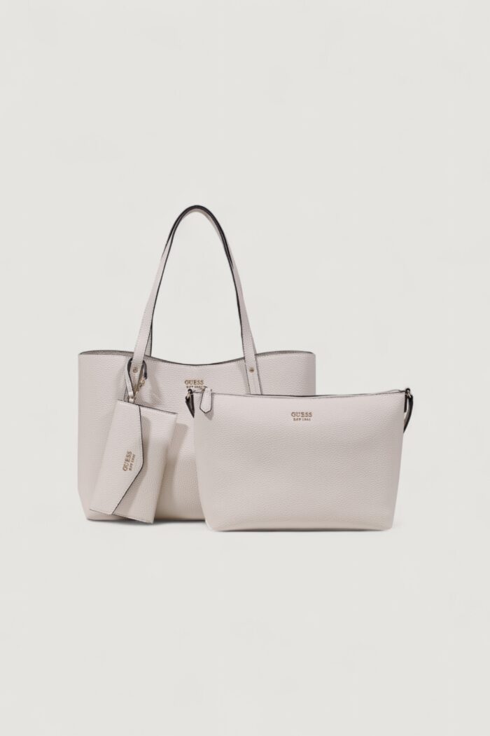 Borsa Guess BRENTON TOTE Bianco – HWPG96 48230