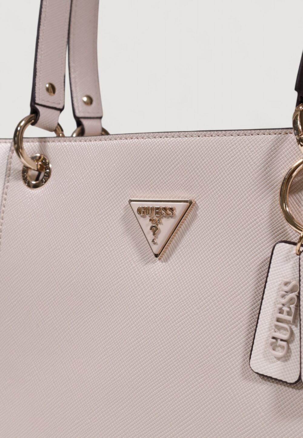 Borsa Guess NOELLE II TOTE Bianco - Grigio - Foto 2