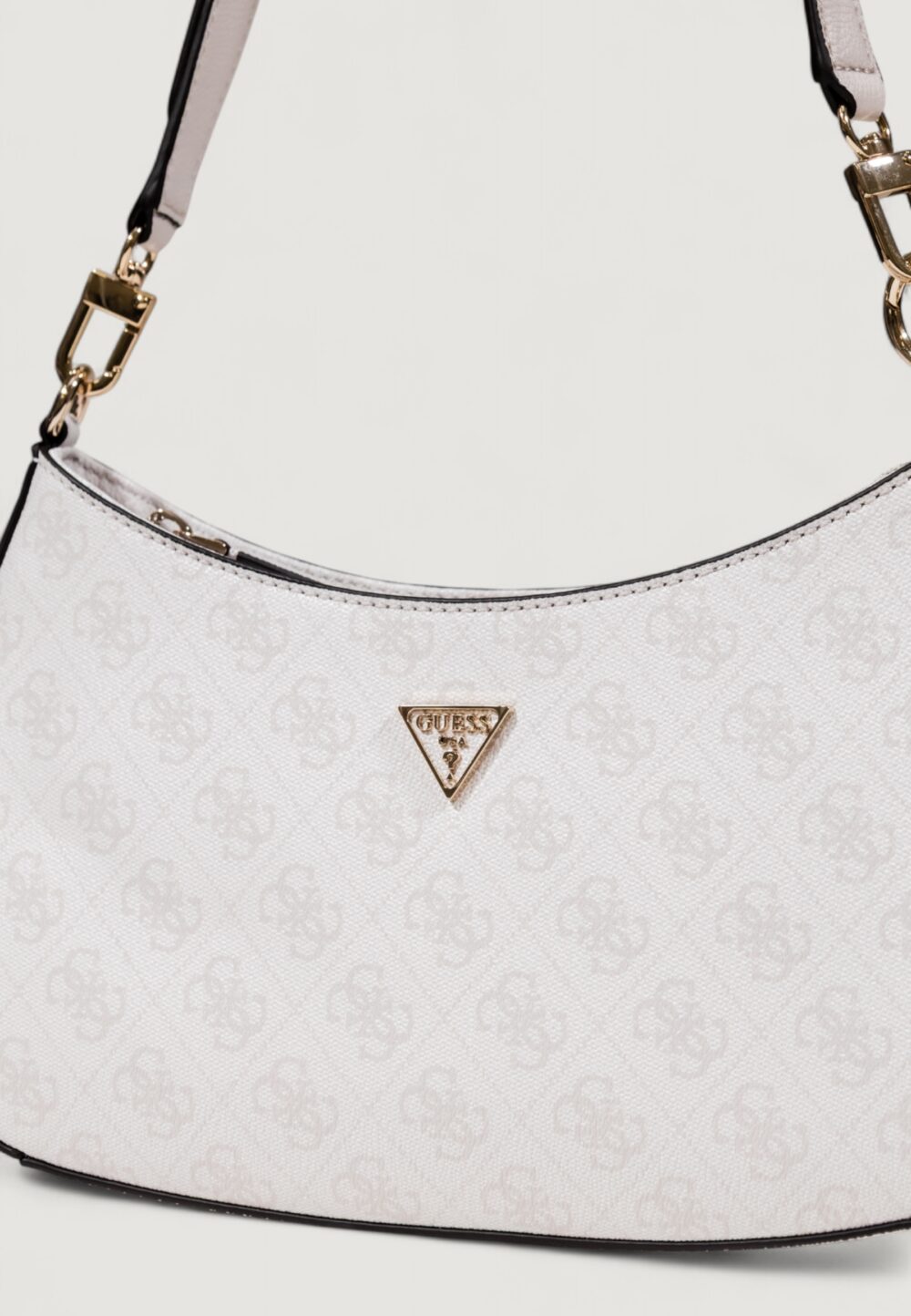 Borsa Guess NOELLE II TOP ZIP SHOULDER BAG Bianco - Foto 2