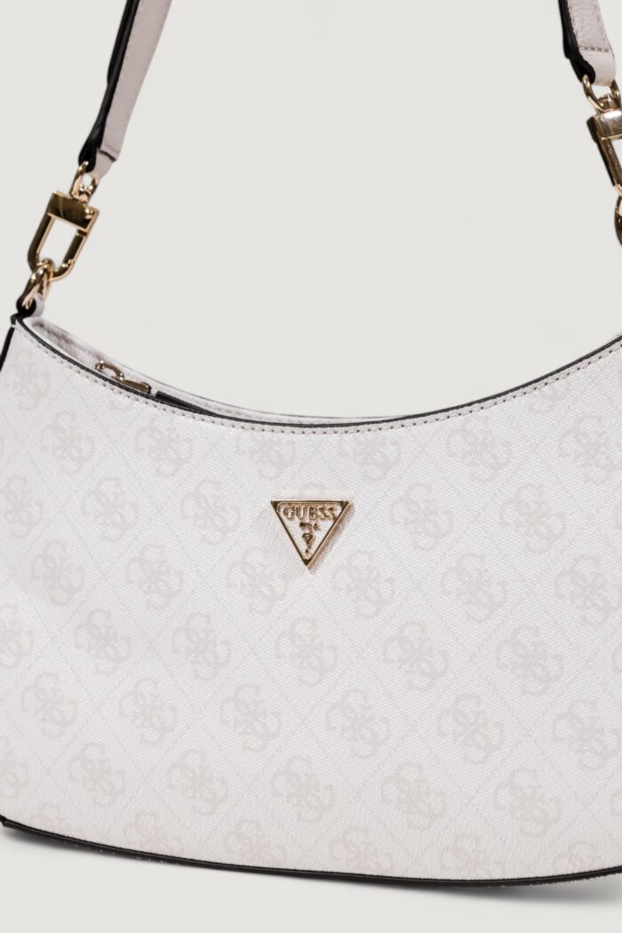 Borsa Guess NOELLE II TOP ZIP SHOULDER BAG Bianco – HWBG96 72180
