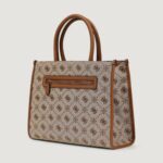 Borsa Guess NEDA 2 COMP TOTE Latte - Foto 2