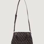 Borsa Guess NOELLE II LUXURY SATCHEL Marrone - Foto 1