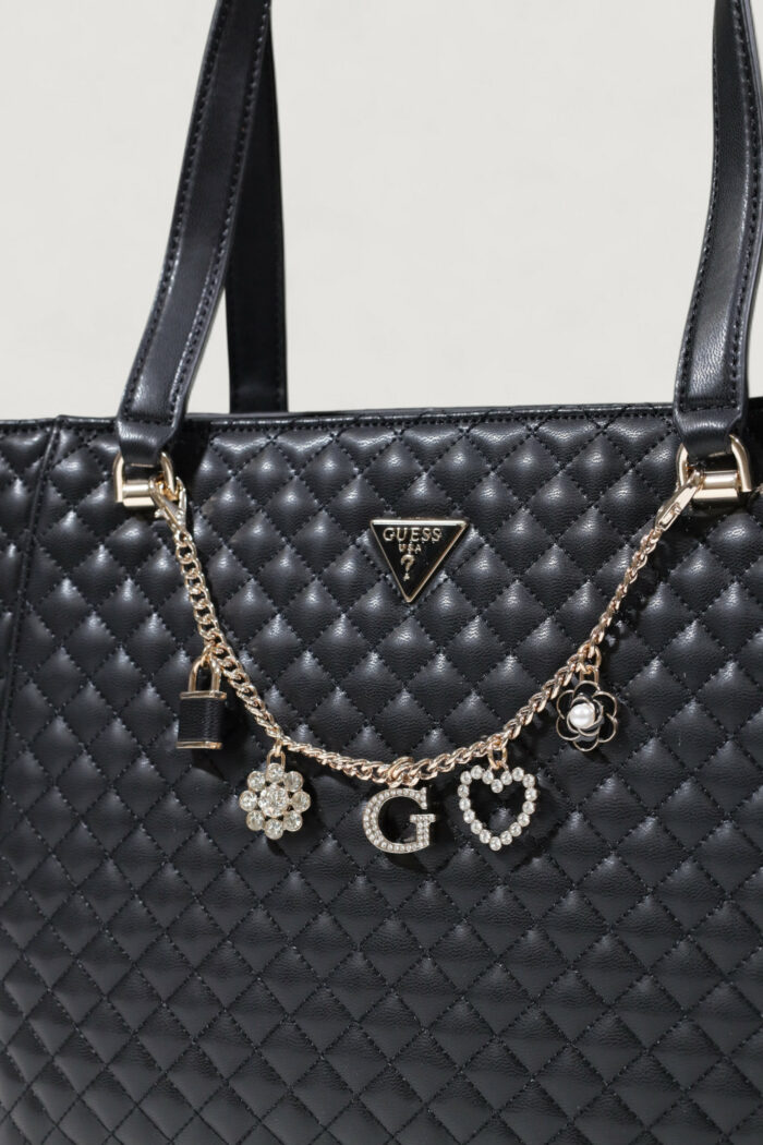 Borsa Guess EVERLEE NOEL TOTE Nero – HWEG86 79250