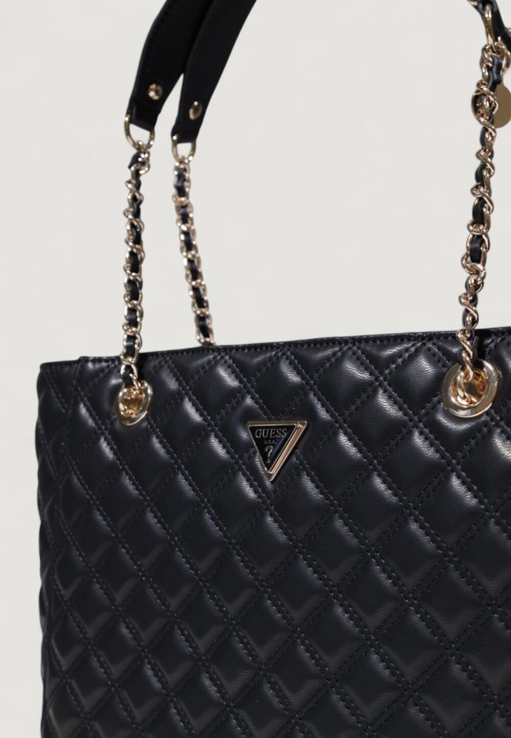 Borsa Guess GIULLY II LARGE TOTE Nero - Foto 2