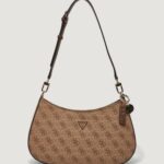 Borsa Guess NOELLE II TOP ZIP SHOULDER BAG Panna - Foto 1