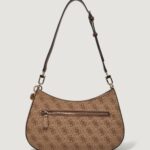 Borsa Guess NOELLE II TOP ZIP SHOULDER BAG Panna - Foto 2
