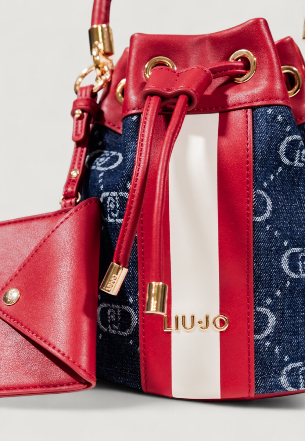 Borsa Liu-Jo S BUCKET Blue Denim - Foto 3