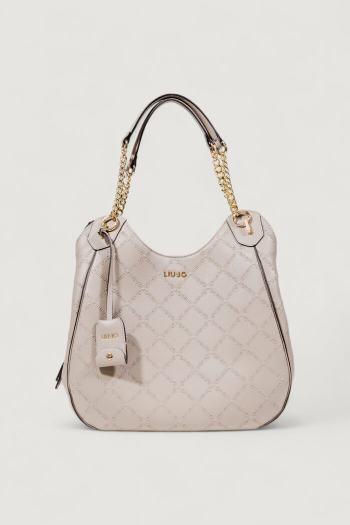 Borsa Liu-jo ECS L SATCHEL Taupe – AF5054 E0538