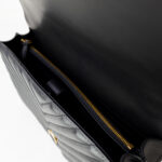 Borsa Pinko LOVE ONE CLASSIC DC SHEEP NAPPA CHEVRON Nero - Foto 5