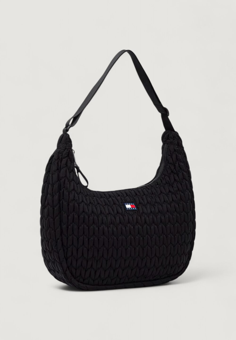 Borsa Tommy Hilfiger TJW URBAN LARGE QUILTED X-BODY Nero - Foto 2