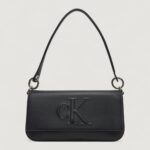 Borsa Calvin Klein SCULPTED FLAP SHOULDER POUCH Nero - Foto 1
