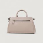 Borsa Guess LEFIA LUXURY SATCHEL Beige - Foto 5