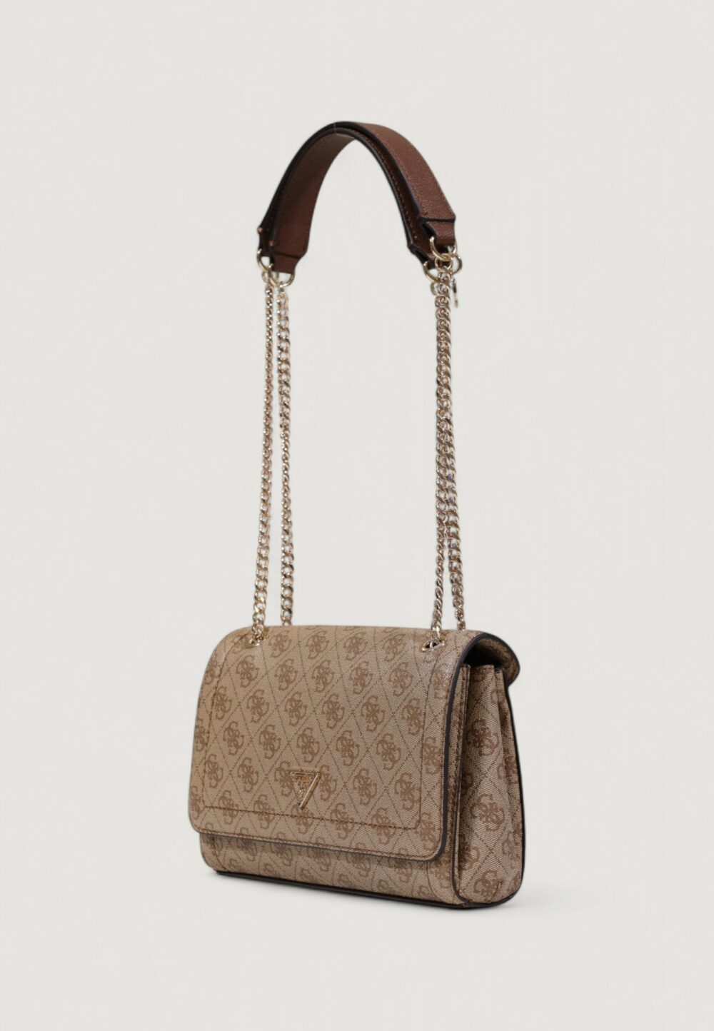Borsa Guess NOELLE II CNVRTBLE XBODY FLAP Marrone - Foto 2