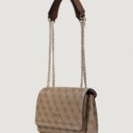 Borsa Guess NOELLE II CNVRTBLE XBODY FLAP Marrone - Foto 2