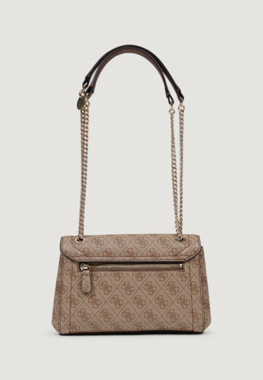 Borsa Guess NOELLE II CNVRTBLE XBODY FLAP Marrone - Foto 3