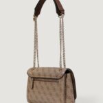 Borsa Guess NOELLE II CNVRTBLE XBODY FLAP Marrone - Foto 4