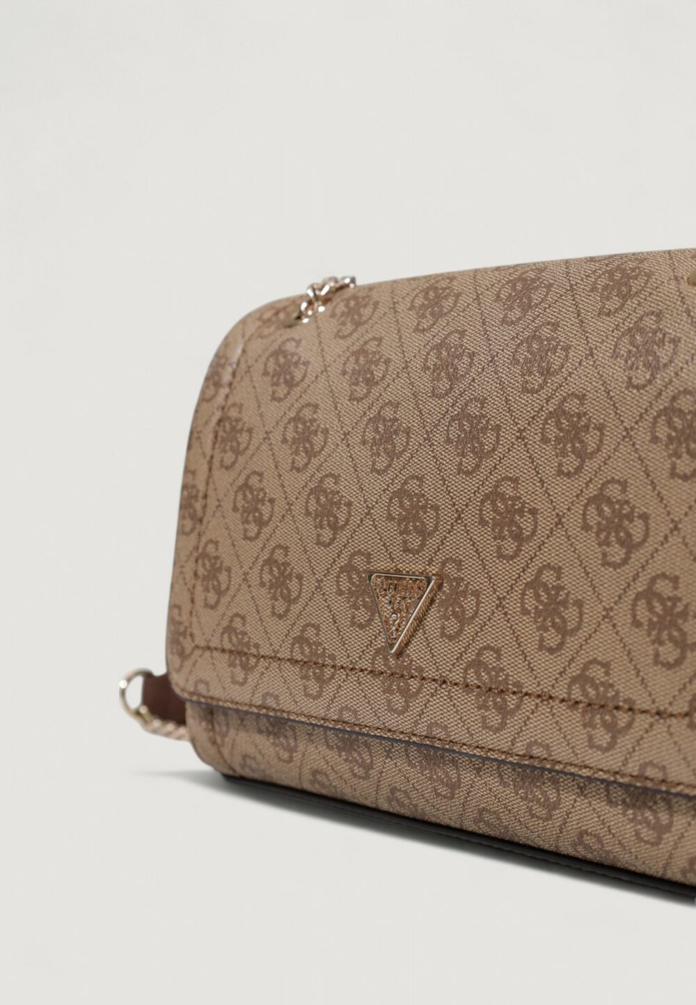 Borsa Guess NOELLE II CNVRTBLE XBODY FLAP Marrone - Foto 5