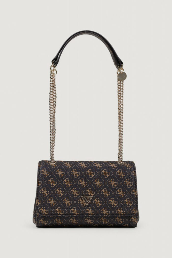 Borsa Guess NOELLE II CNVRTBLE XBODY FLAP Marrone – HWQG96 72210