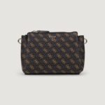 Borsa Guess NOELLE II TRI COMP CROSSBODY Marrone - Foto 4