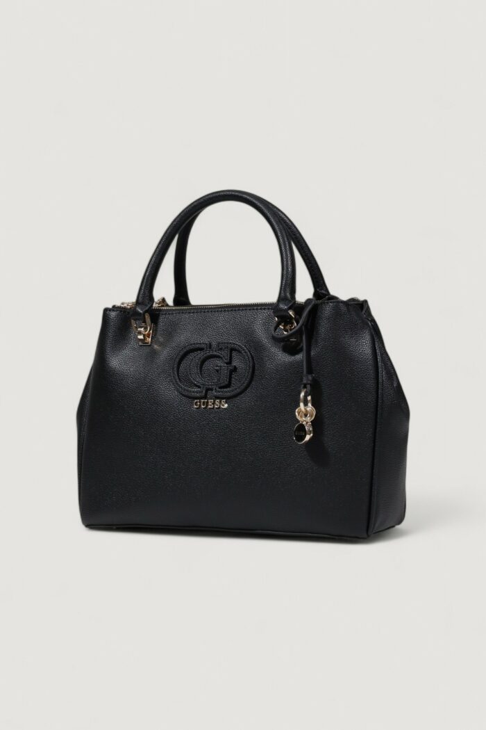 Borsa Guess CALEBRA HOBO STATUS SATCHEL Nero – HWBG95 36060