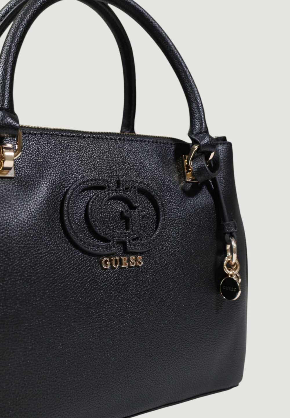 Borsa Guess CALEBRA HOBO STATUS SATCHEL Nero - Foto 5