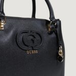 Borsa Guess CALEBRA HOBO STATUS SATCHEL Nero - Foto 5
