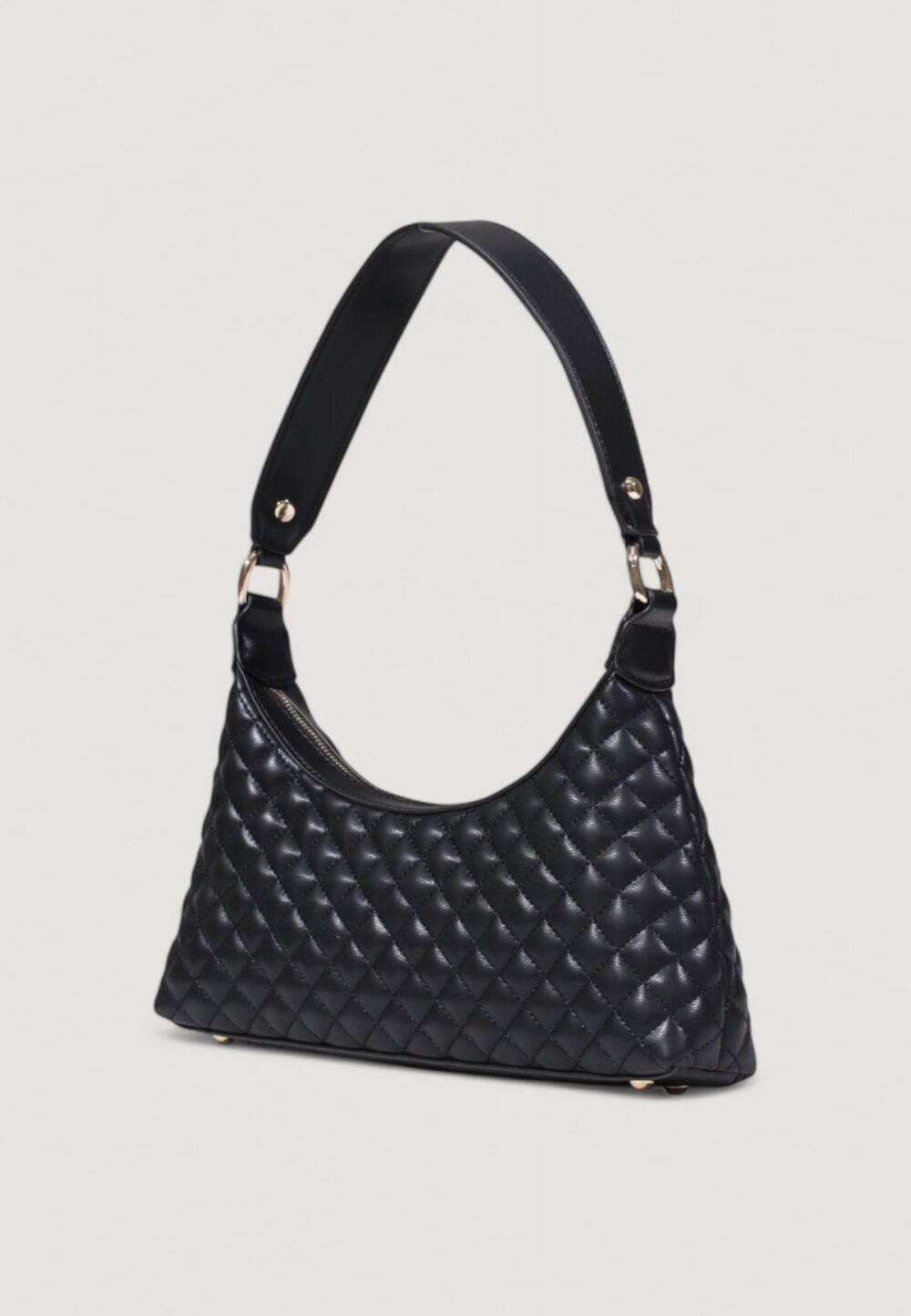 Borsa Guess EVERLEE TOP ZIP SHOULDER BAG Nero - Foto 5