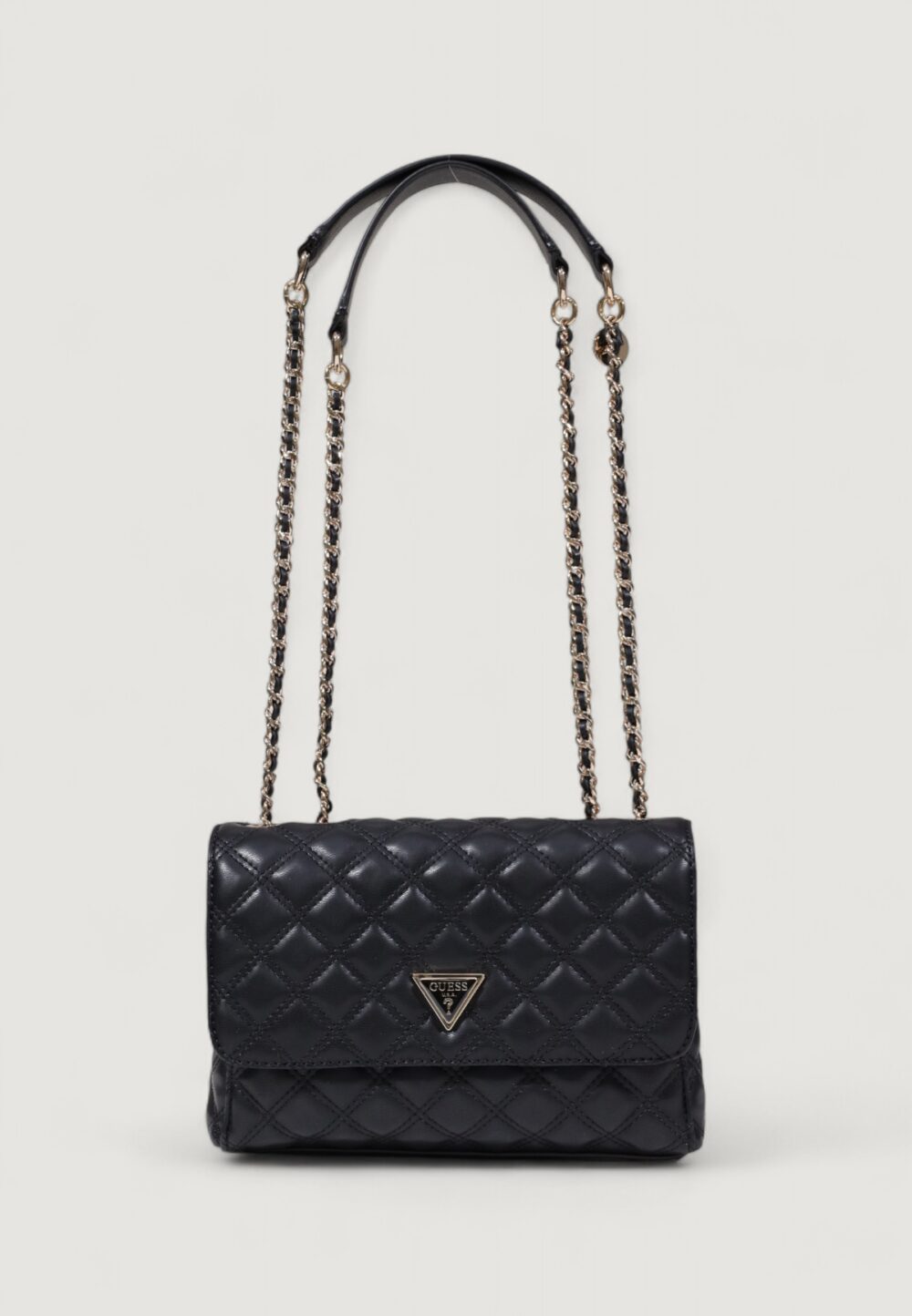 Borsa Guess GIULLY II 2 COMP CNVRTBLE FLAP Nero - Foto 1