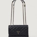 Borsa Guess GIULLY II 2 COMP CNVRTBLE FLAP Nero - Foto 1