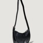Borsa Karl Lagerfeld Jeans KLJ BOX LOGO SOFT HALFMOON BAG Nero - Foto 3