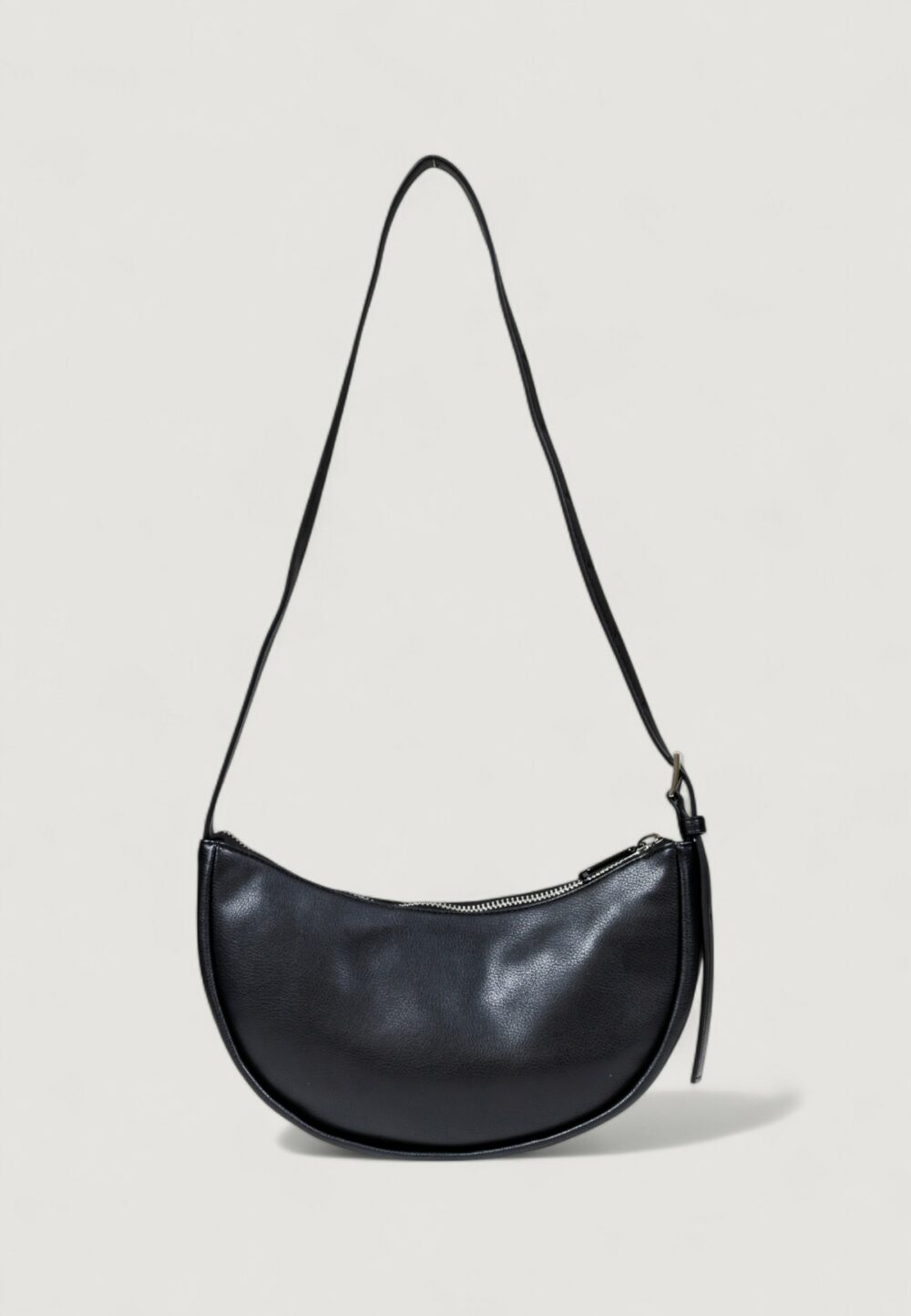 Borsa Karl Lagerfeld Jeans KLJ BOX LOGO SOFT HALFMOON BAG Nero - Foto 2