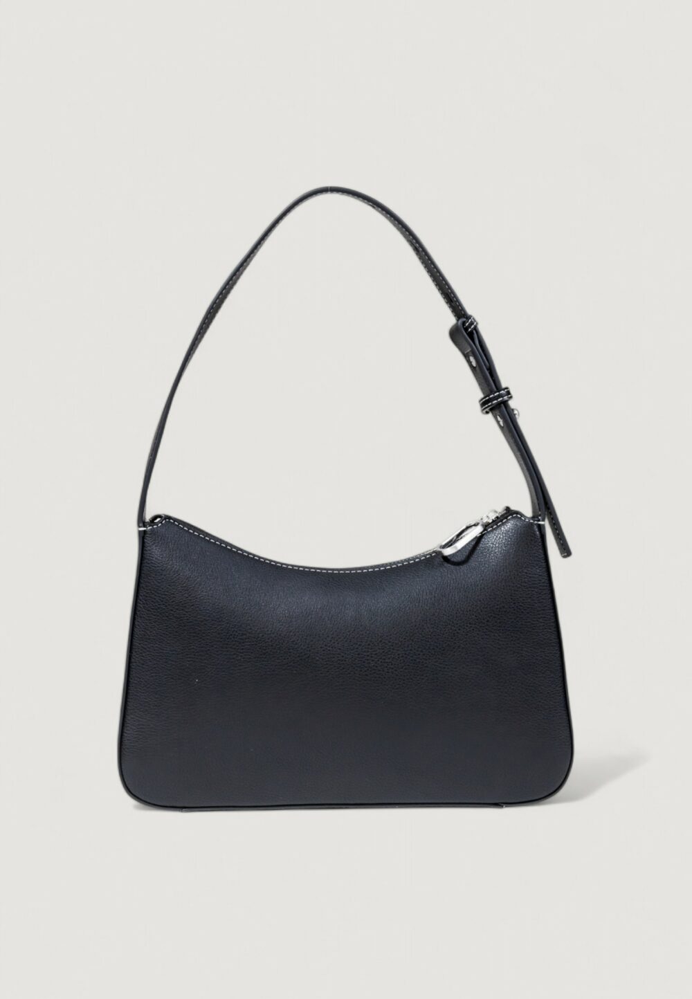 Borsa KARL LAGERFELD KLJ METAL LOGO SHOULDER BAG Nero - Foto 3