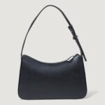 Borsa KARL LAGERFELD KLJ METAL LOGO SHOULDER BAG Nero - Foto 3