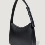 Borsa KARL LAGERFELD KLJ METAL LOGO SHOULDER BAG Nero - Foto 4