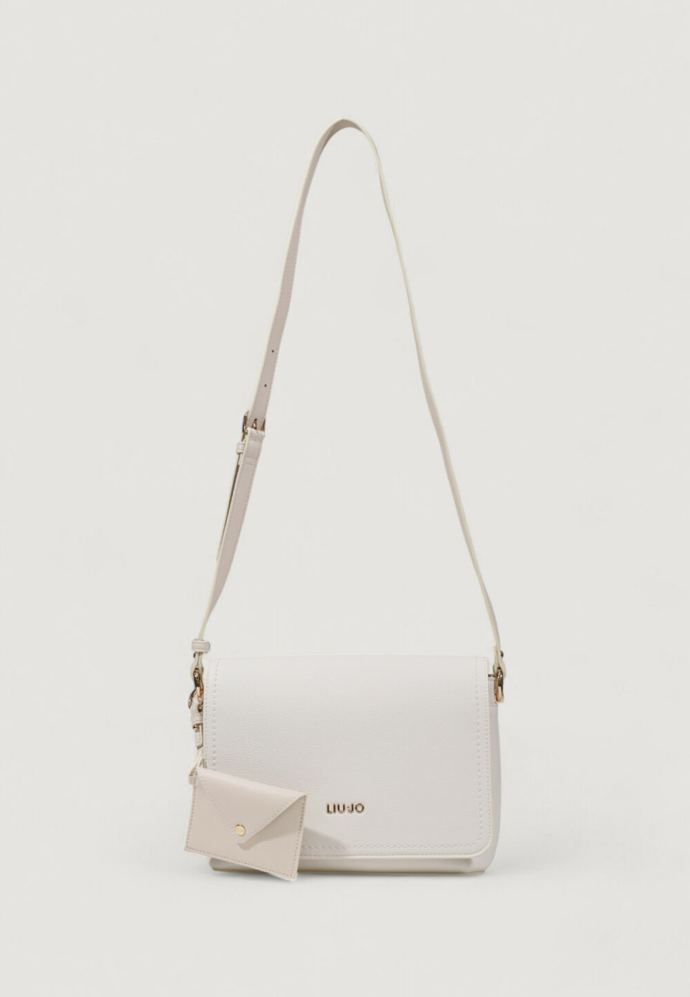 Borsa Liu-Jo M MESSENGER Bianco - Foto 1