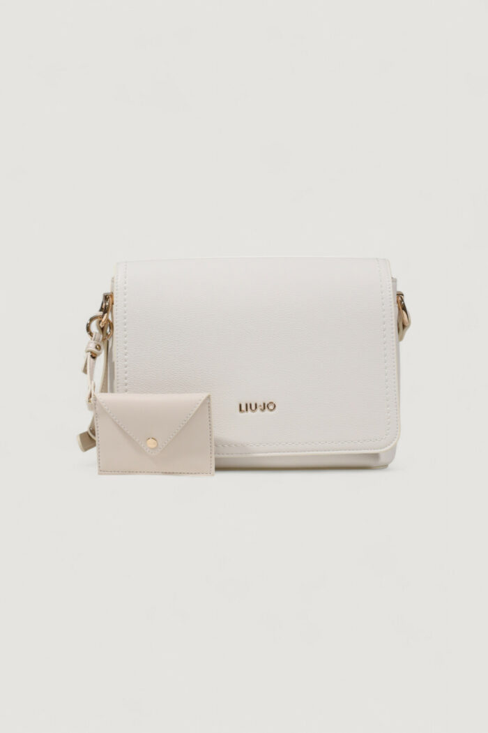 Borsa Liu-jo M MESSENGER Bianco