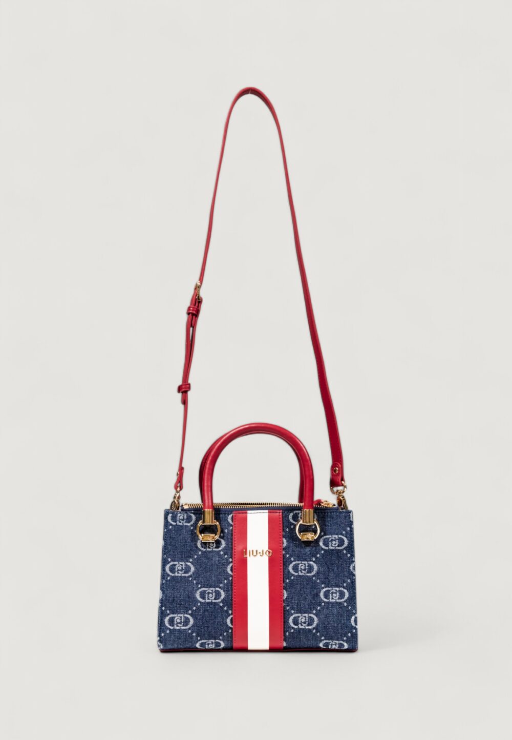 Borsa Liu-Jo S SATCHEL Blue Denim - Foto 1