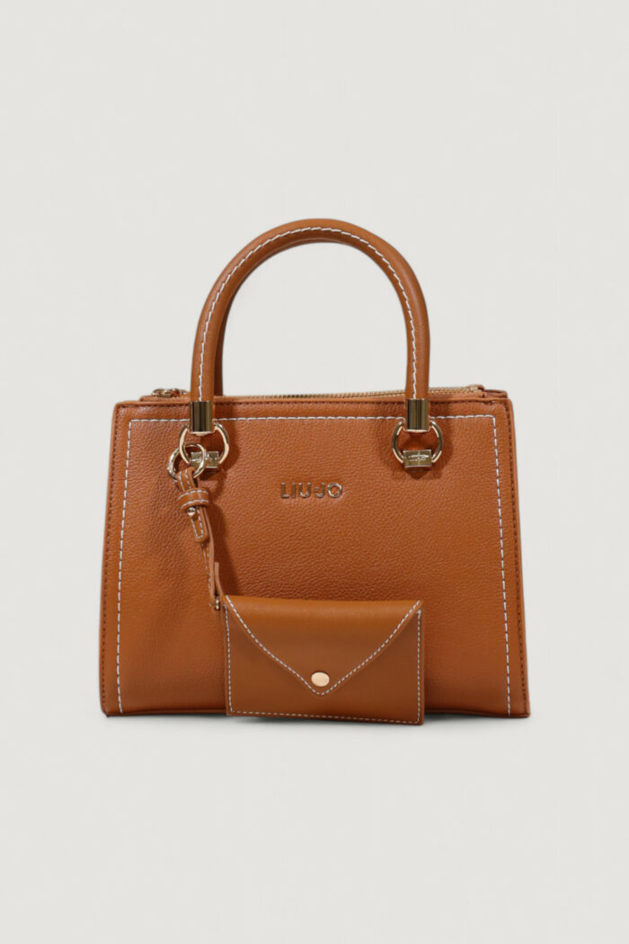 Borsa Liu-jo SATCHEL Cuoio – AA5163E0058