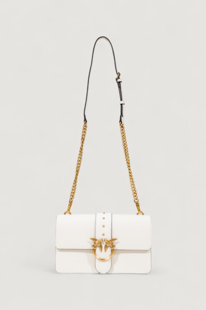 Borsa Pinko LOVE ONE CLASSIC ST. CL VITELLO Bianco – 105857
